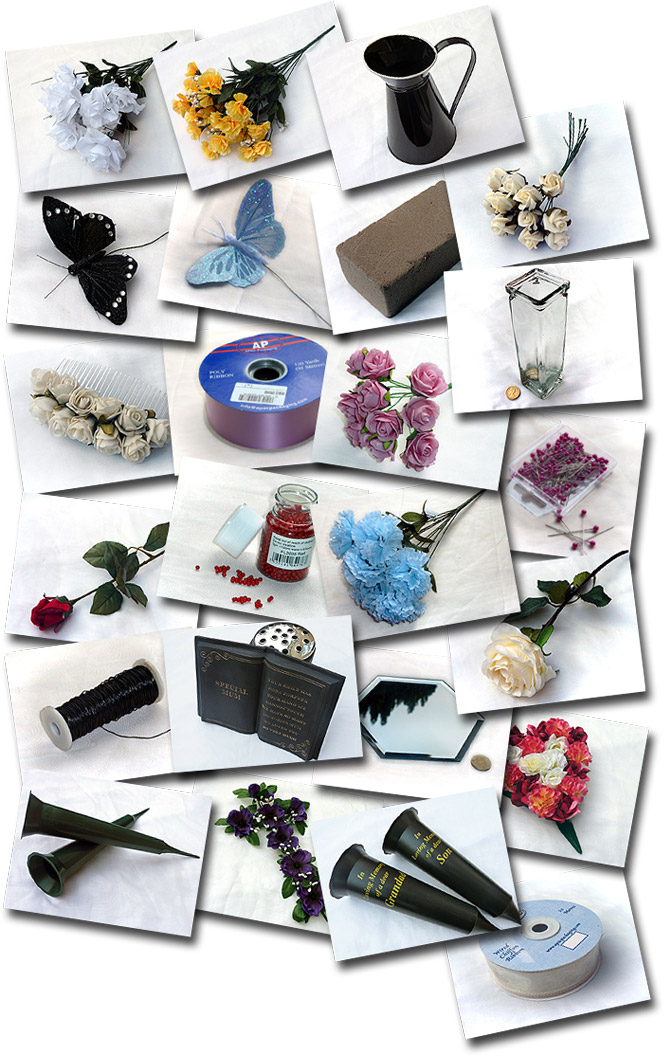 Sundries Flowers for Graves in Plymouth, Devon