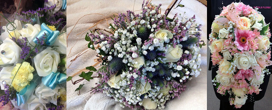 Silk & Fresh - Fresh Summer Posy - Silk Shower Bouquet