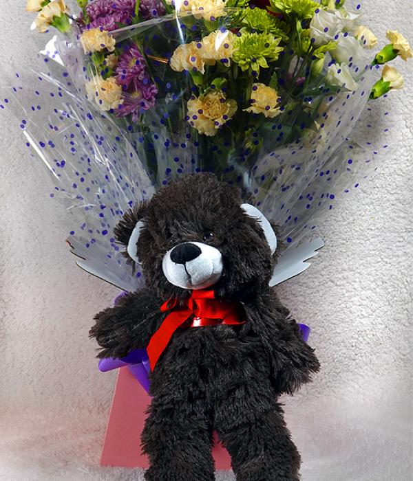 Flowers & Teddy