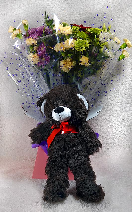 Flowers & Teddy