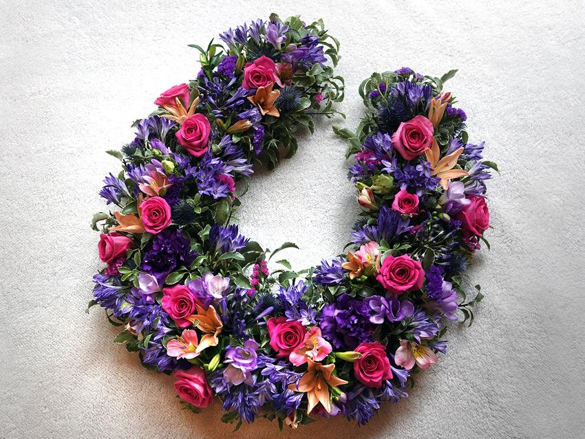 Horse Shoe Petals Florist